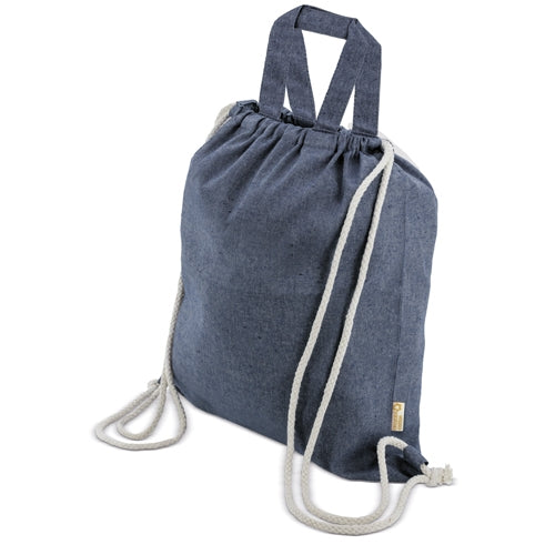 SACO MOCHILA DE ALGODÃO RECICLADO "AGRA"