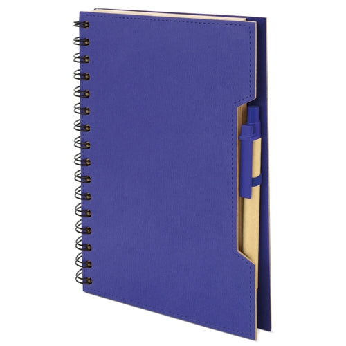 CADERNO A5 COM CANETA ECO "GREEN LIFE"