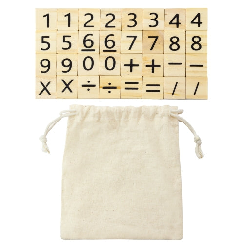 JOGO DE MADEIRA MATEMÁTICO "EDUCA"
