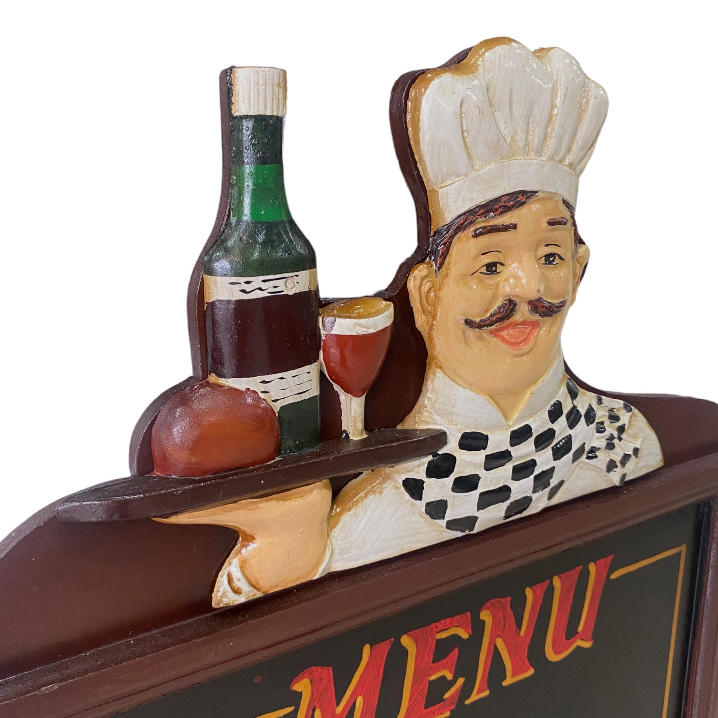 Placa Vintage Menu