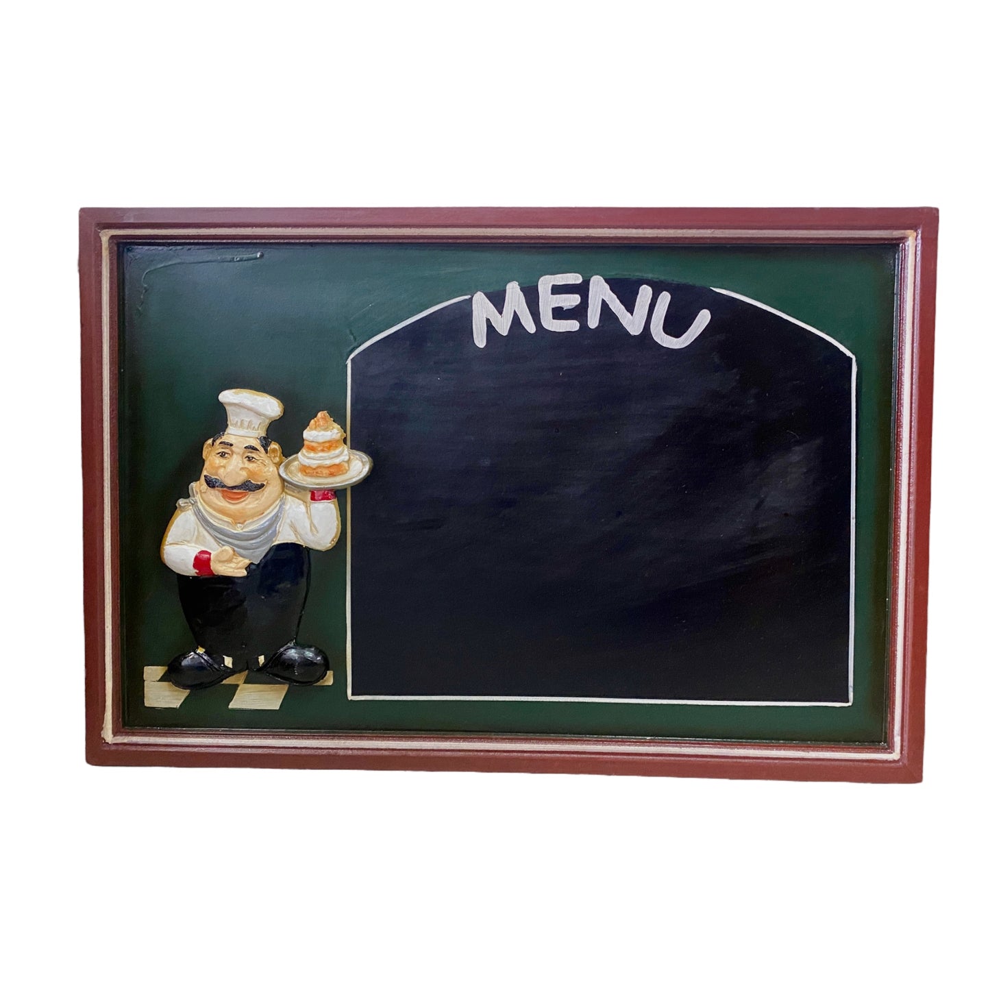 Placa Vintage Menu