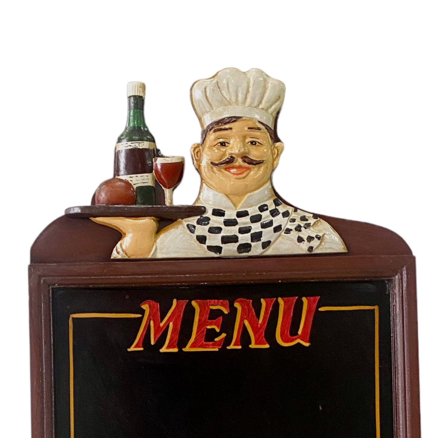 Placa Vintage Menu