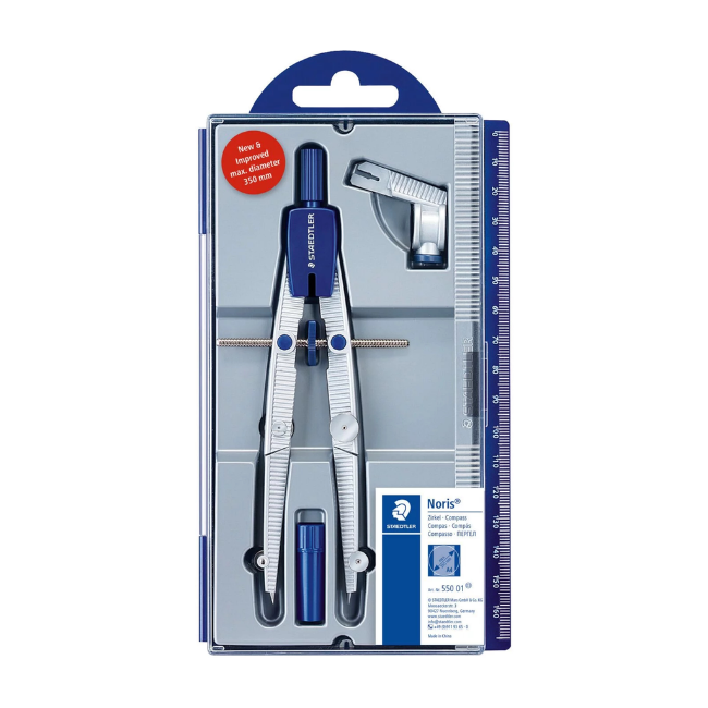 COMPASSO STAEDTLER NORIS CLUB (3 PEÇAS)