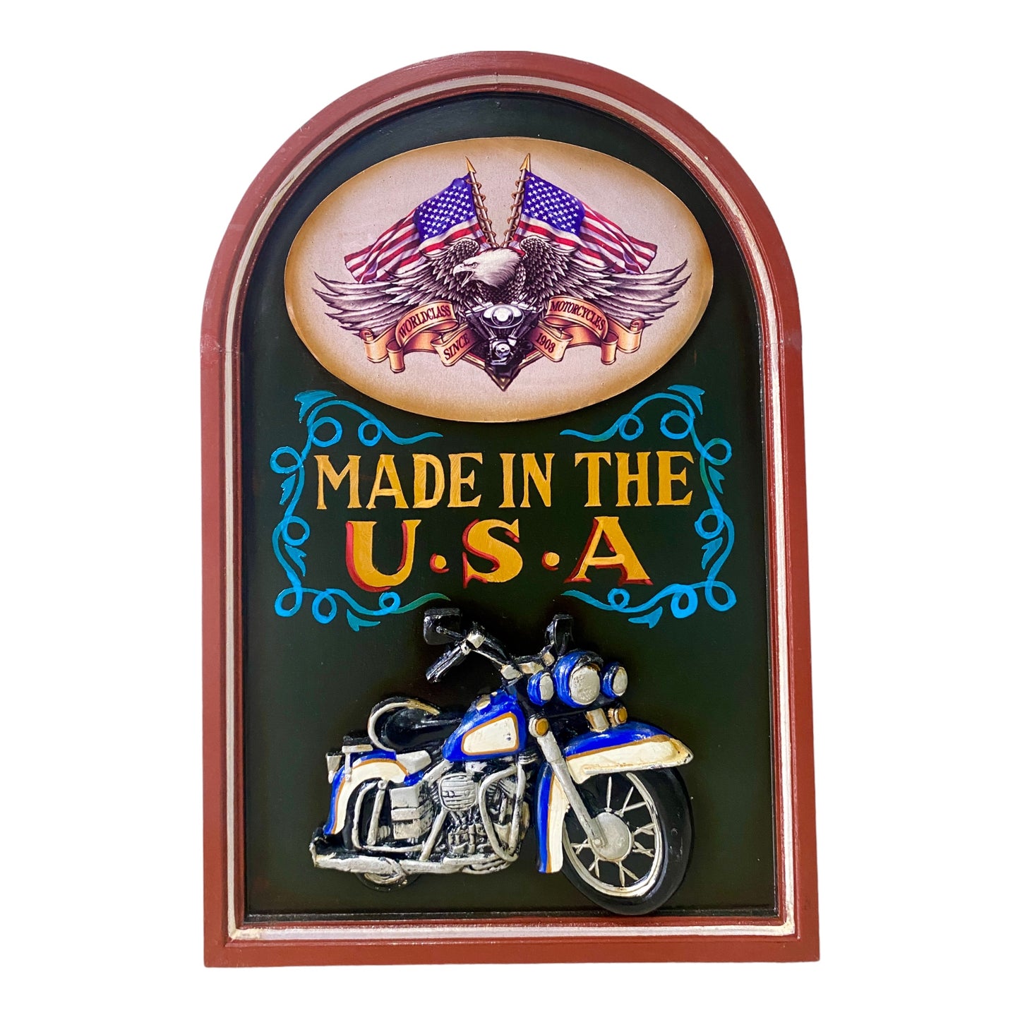 Placa Vintage USA