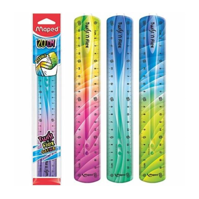 Régua Maped Twist 20cm