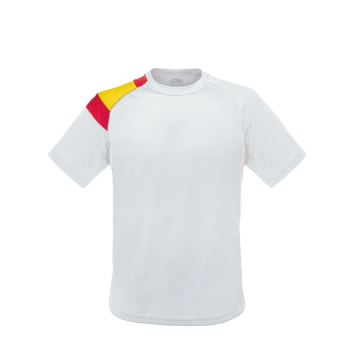 T-SHIRT BANDEIRA EM OMBRO D&F 8-10 "GALDANA"