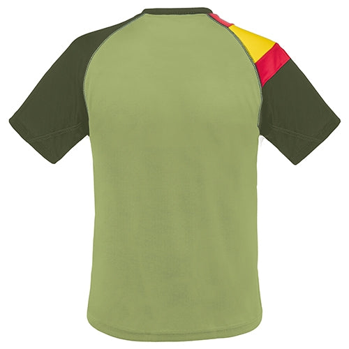 T-SHIRT BANDEIRA EM OMBRO D&F