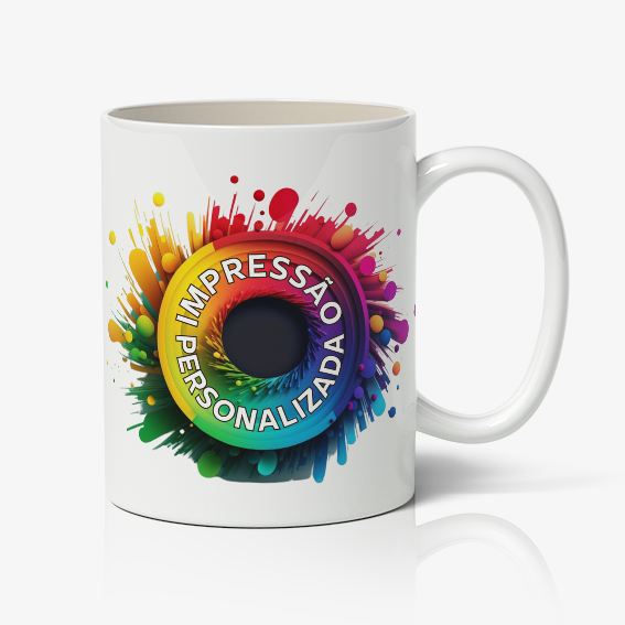 10 Canecas c/ Impressão Personalizada