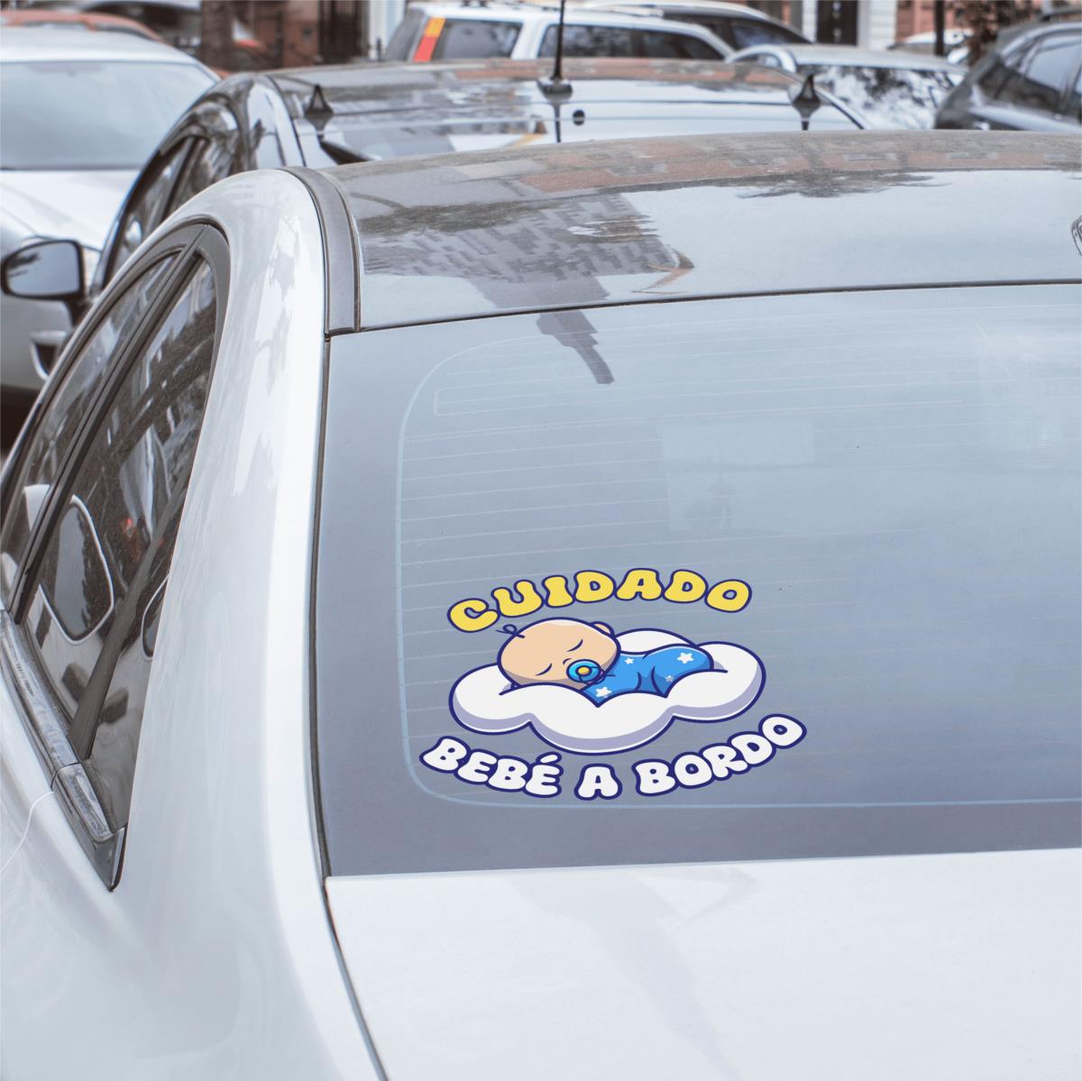 Autocolante Bebé a Bordo - Menino