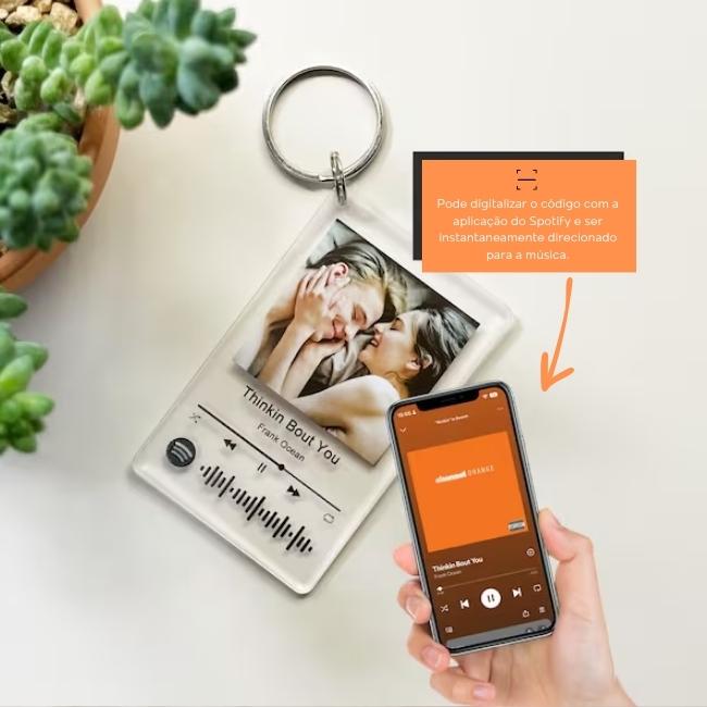 Porta-chaves Spotify