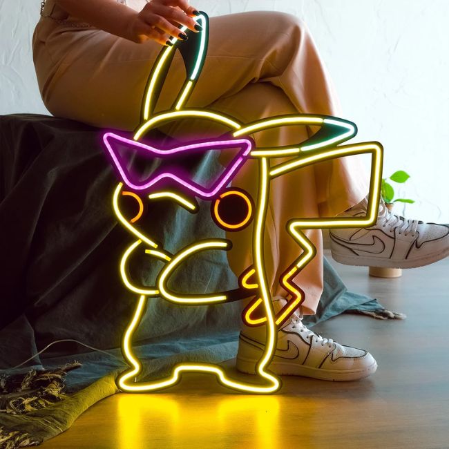 Letreiro Neon Led "Pokemon Inspired"