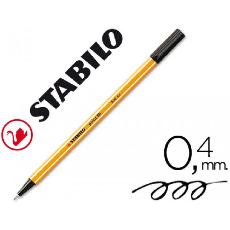 Marcador Ponta Fina Stabilo