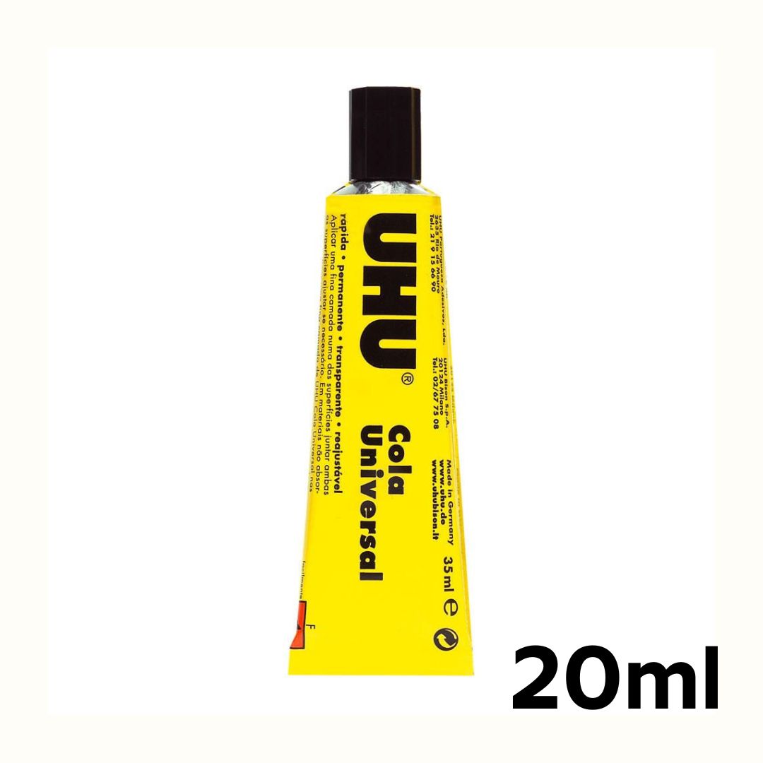 COLA UHU UNIVERSAL TRANSPARENTE 20ML Nº12