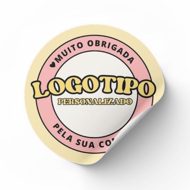 Autocolantes Personalizados - 100un