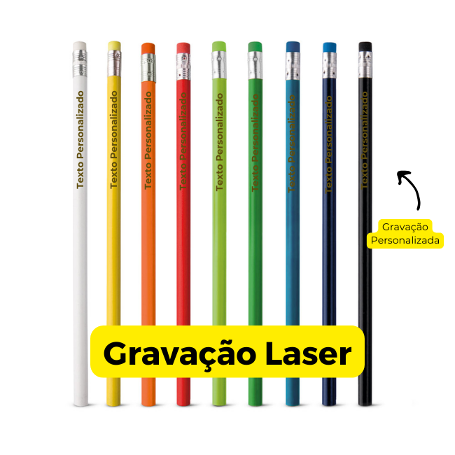Lápis Personalizados - Ref. 191736 - Laser