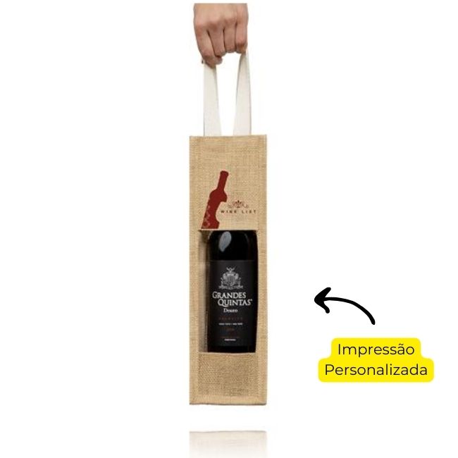 Saco de Vinho com Logotipo