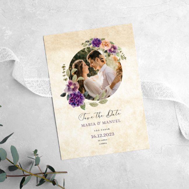 Save the Date Casamento Ref. 11001