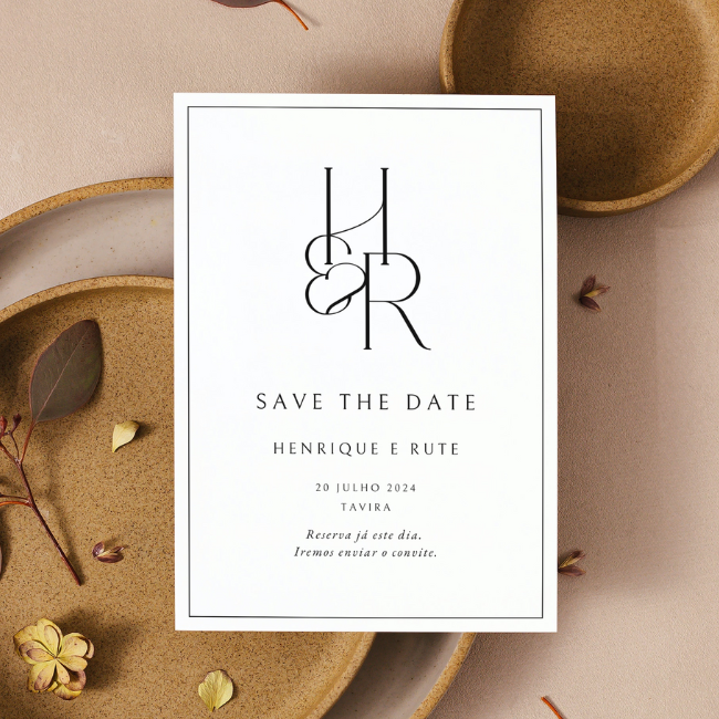 Save the Date Casamento Ref. 11003