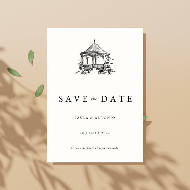 Save the Date Casamento Ref. 11004
