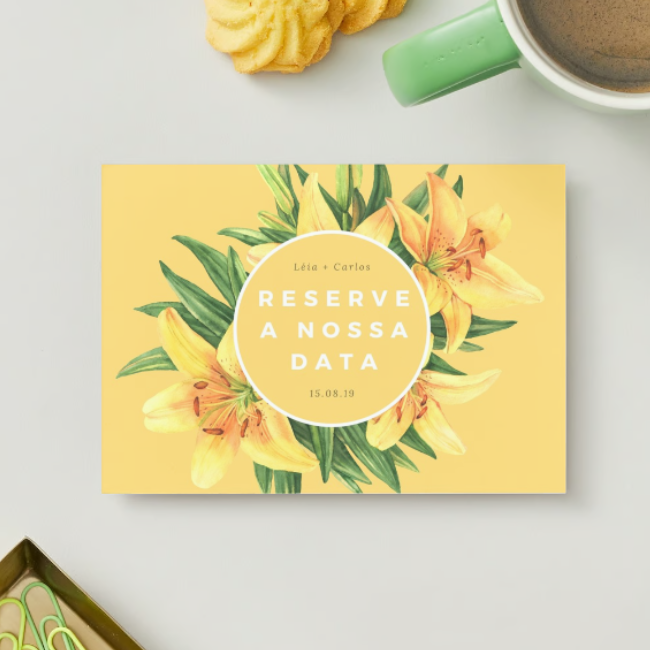 Save the Date Casamento Ref. 11006