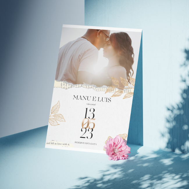 Save the Date Casamento Ref. 11009