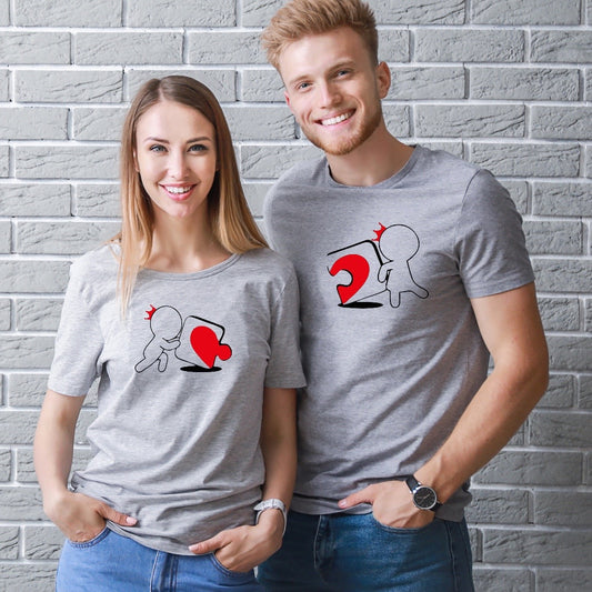 Conjunto 2 T-shirts Casal Ref.314