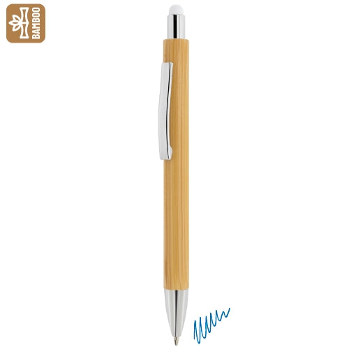 CANETA BAMBU COM TOUCH "BORNEO"