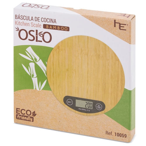BALANÇA DE COZINHA BAMBU "OSLO"