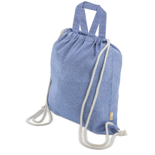 SACO MOCHILA DE ALGODÃO RECICLADO "AGRA"