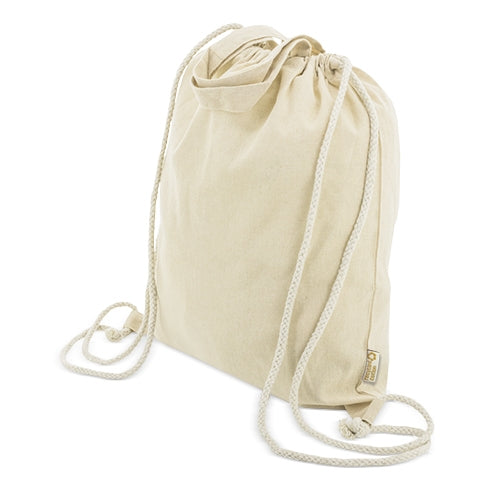 SACO MOCHILA DE ALGODÃO RECICLADO "AGRA"