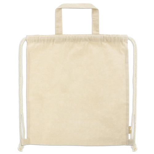 SACO MOCHILA DE ALGODÃO RECICLADO "AGRA"