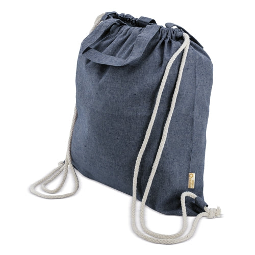 SACO MOCHILA DE ALGODÃO RECICLADO "AGRA"