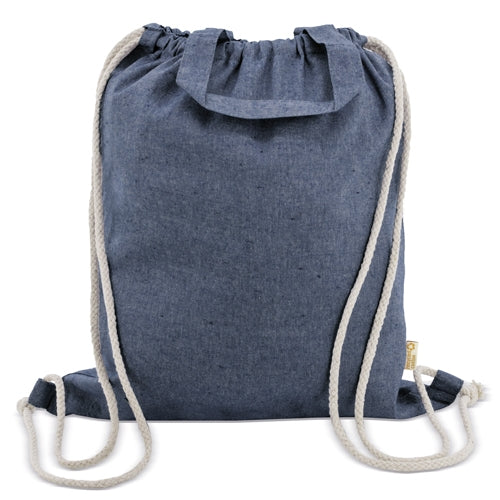 SACO MOCHILA DE ALGODÃO RECICLADO "AGRA"