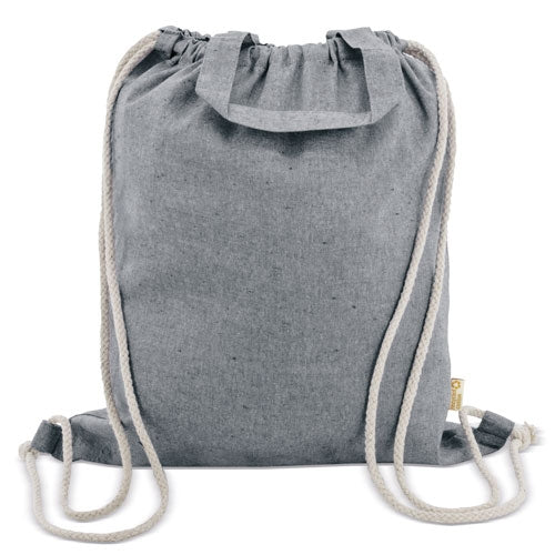 SACO MOCHILA DE ALGODÃO RECICLADO "AGRA"