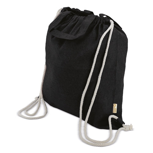 SACO MOCHILA DE ALGODÃO RECICLADO "AGRA"