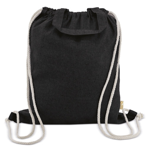 SACO MOCHILA DE ALGODÃO RECICLADO "AGRA"
