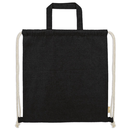 SACO MOCHILA DE ALGODÃO RECICLADO "AGRA"