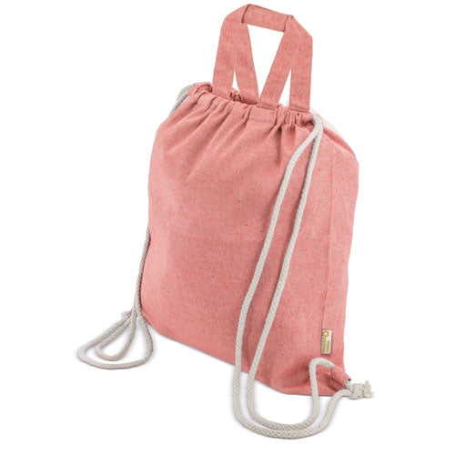 SACO MOCHILA DE ALGODÃO RECICLADO "AGRA"