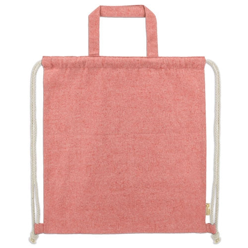 SACO MOCHILA DE ALGODÃO RECICLADO "AGRA"