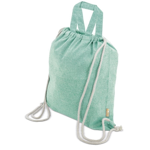 SACO MOCHILA DE ALGODÃO RECICLADO "AGRA"