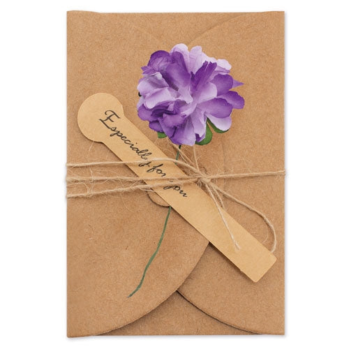 CARTÕES VINTAGE FLORES SECAS (PACK DE 10)