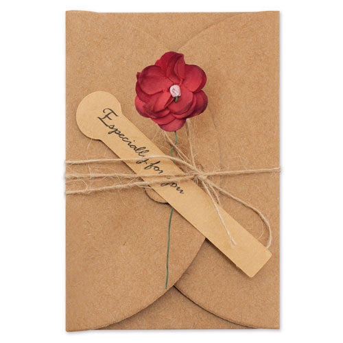 CARTÕES VINTAGE FLORES SECAS (PACK DE 10)