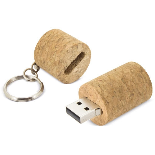 PORTA-CHAVES CORTIÇA USB 64GB “JASPER”