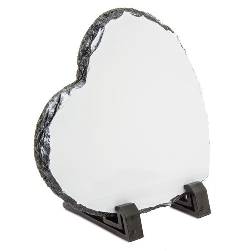 PORTA FOTOS DE PIZARRA CORAZÓN