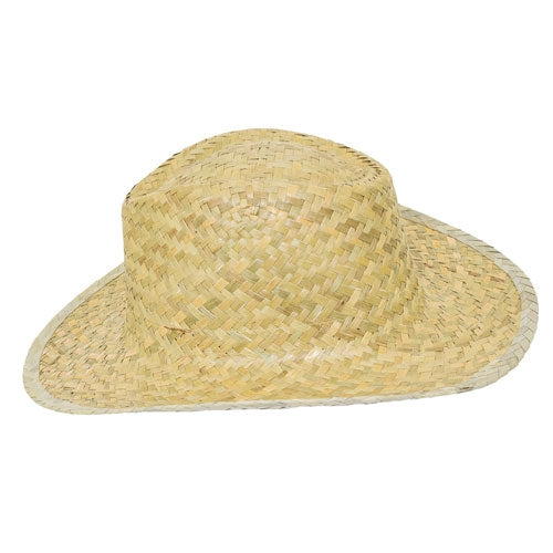 CHAPEU de PALHA VERDE fita interior "MARCO"