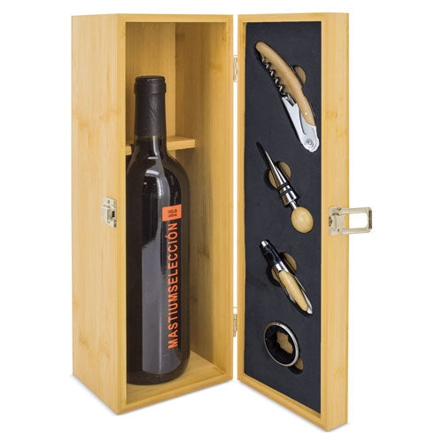 SET DE VINHO BAMBÚ "PROVENZA"