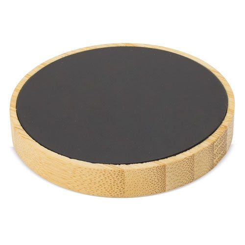 CARREGADOR SEM FIO DE BAMBU "NOVAX"