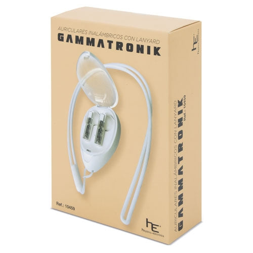 AURICULAR INALÁMBRICO COM LANYARD "GAMMATRONIK"
