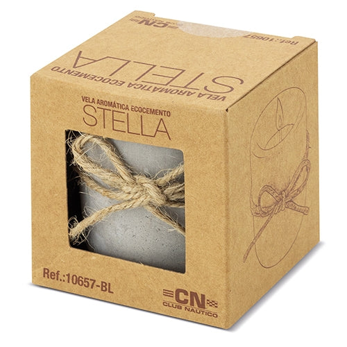 VELA AROMÁTICA ECOCIMENTO "STELLA"