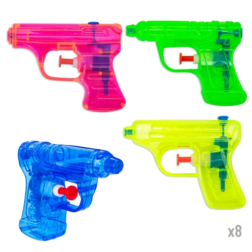 PISTOLAS DE ÁGUA "NINOX" PACK 8 unids